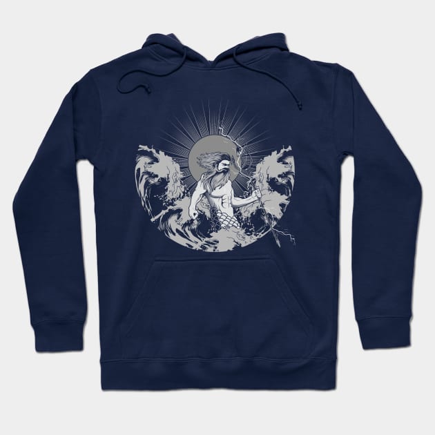 poseidon Hoodie by Gientescape